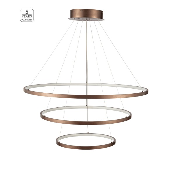 SE LED 80-60-40 MORELLI PENDANT COFFEE BROWN Β5