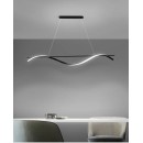 SE LED 100 ONDAS PENDANT BLACK 23W 3CCT 2 YEARS WARRANTY