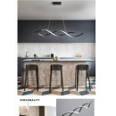 SE LED 95 QUEEN PENDANT BLACK 24W 3CCT 95x8x100cm IP20 220V 2 YEARS WARRANTY