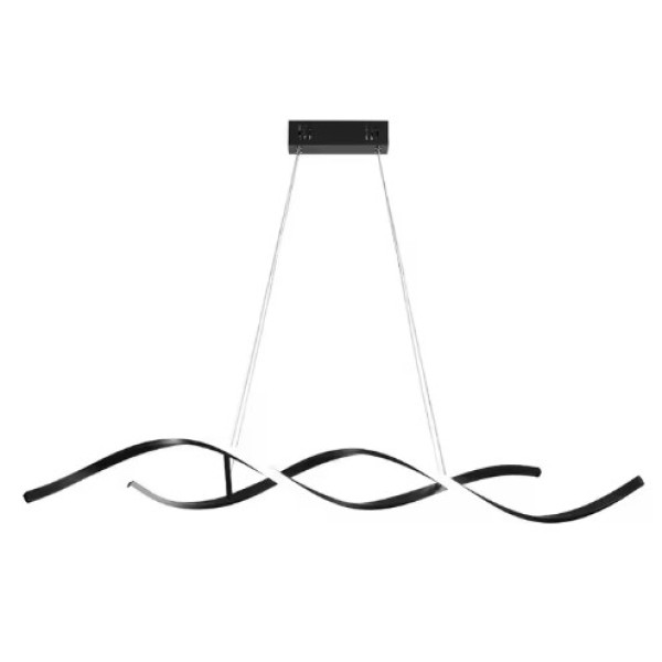 SE LED 95 QUEEN PENDANT BLACK 24W 3CCT 95x8x100cm IP20 220V 2 YEARS WARRANTY