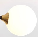 SE21-HA-4 HARUTO BLACK AND GOLD PENDANT OPAL 83x45cm  E27*4  MAX 60W IP20  2 YEARS WARRANTY