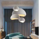 SE21-400-WH PAC PENDANT WHITE FOAM E27  D40cm  2 YEARS WARRANTY