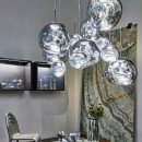 SE21-AL-36 ALTRA PENDANT SILVER  E27  36cm  2 YEARS WARRANTY