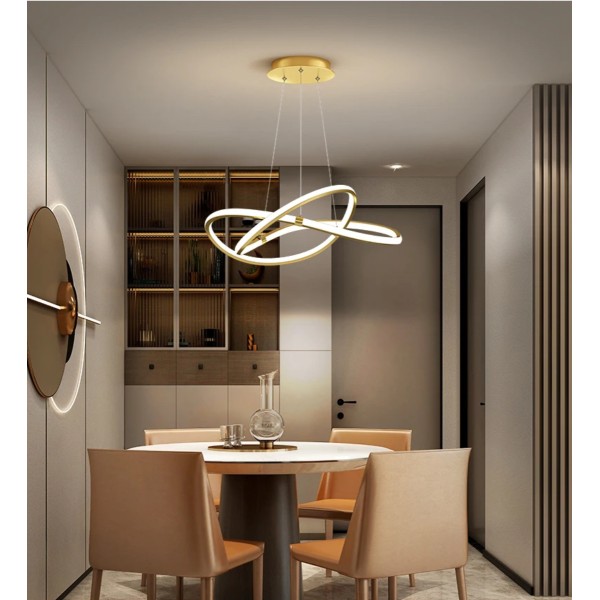 SE LED 60 ANITA PENDANT GOLD 96W 3CCT 3 YEARS WARRANTY
