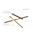 SE LED 30 BEATRICE BLACK  PENDANT 60x16x8cm 30W IP20 3CCT 2 YEARS WARRANTY