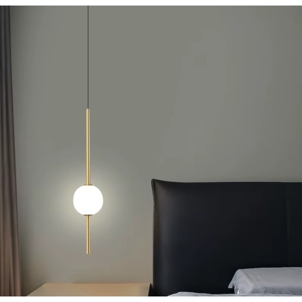 SE LED 12 AMALFI PENDANT GOLD 7W 3CCT 12*100cm IP20 220V 2 YEARS WARRANTY