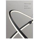 SE LED 60 ANITA PENDANT BLACK 96W 3CCT 2 YEARS WARRANTY