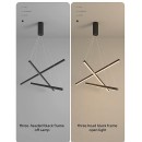 SE LED 50 BEATRICE BLACK PENDANT 80x8x16cm 50W IP20 3CCT 2 YEARS WARRANTY