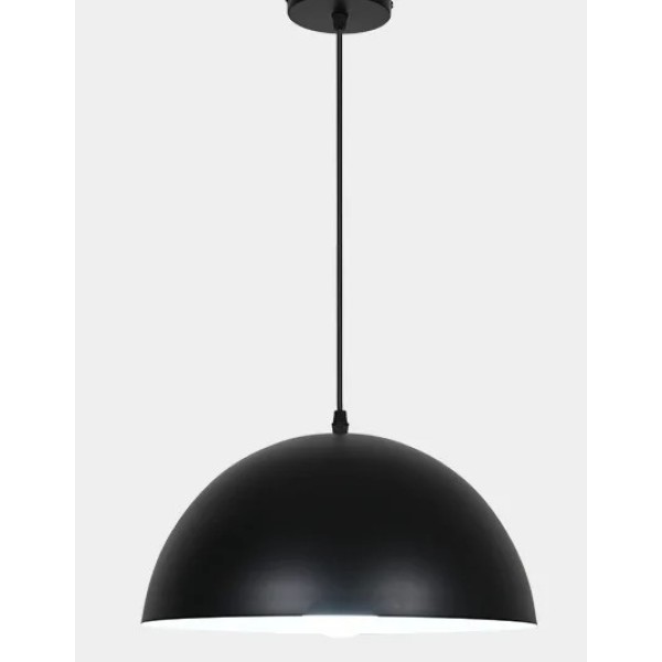 SE21-BL-40 CAMPANA PENDANT BLACK E27 40x100cm IP20 220V 2 YEARS WARRANTY