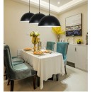 SE21-BL-40 CAMPANA PENDANT BLACK E27 40x100cm IP20 220V 2 YEARS WARRANTY