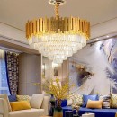 SE21-14-5 IMPERIAL CASCADE GOLD Φ40*31-120cm  E14*5   2 YEARS WARRANTY