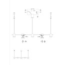 SE LED 32 PIEDRA BLACK  PENDANT 120x7x10cm 32W IP20 3CCT 2 YEARS WARRANTY