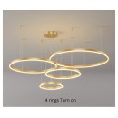 SE LED 4 KANKO PENDANT GOLD 96 3CCT 80x60x40x20cm IP20 220V 2 YEARS WARRANTY