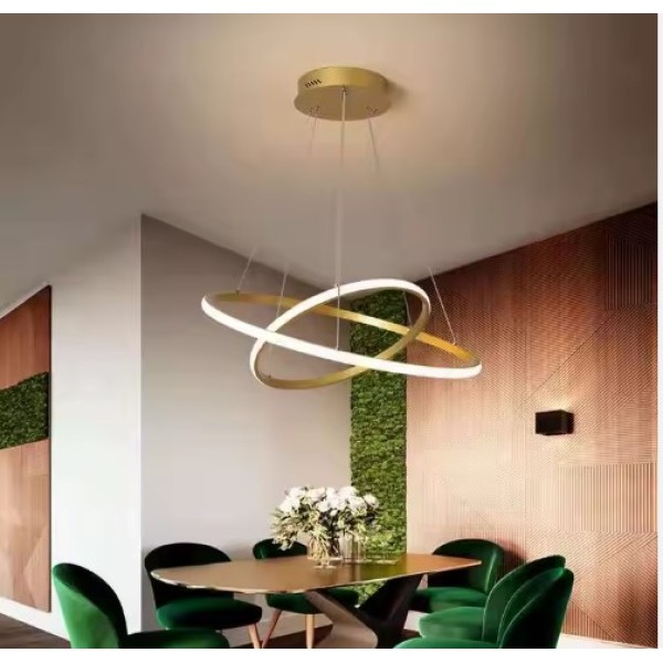 SE LED 60 STELINA PENDANT GOLD 60-40cm 47W 3CCT IP20 220V 2 YEARS WARRANTY