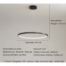 SE LED 60 STELINA PENDANT BLACK 60cm 28W 3CCT IP20 220V 2 YEARS WARRANTY