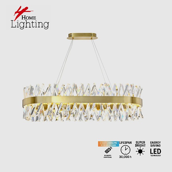 SE LED 80 TWILIGHT RECTANGLE  GOLD  3000K-6500K  80cm REMOTE  2 YEARS WARRANTY