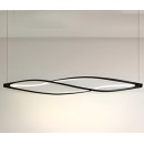 SE LED 100 SIGMA PENDANT BLACK 48W 3CCT 20x100cm IP20 220V 2 YEARS WARRANTY