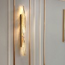 SE LED 10 ZEVA GOLD WALL LAMP  10W 3000K  2 YEARS WARRANTY