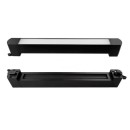 UNO-TR4-3BL DERETO TRACK LIGHT BLACK ROTATING 1PHASE 30W 3000K 47x3,3x5,7cm IP20 110-220V 2 YEA