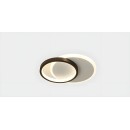 SE LED 200 HUGO WHITE AND BLACK CEILING 15W 3CCT WITH MEMORY 2 YEARS WARRANTY Ζ3
