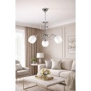KQ 2221/3 FERROW PENDANT CHROME-OPAL GLASS Ζ3