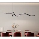 SE LED 100 ONIS PENDANT BLACK 18W 3CCT 100x22x100cm IP20 220V 2 YEARS WARRANTY