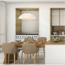 SE21-WH-40 EMULSE OPAL GLASS PENDANT Ε3