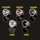 SE-SP-DL-R-BL CIELO SPOTLIGHT DOWNLIGHT RECESSED BLACK GU10 FOR HOLE 7cm