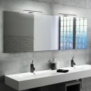 SE-NK-60 MULAN WALL LAMP NICKEL 60CM 3CCT 12W WITH MEMORY