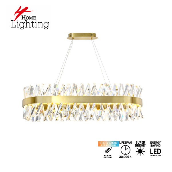 SE LED 80 TWILIGHT RECTANGLE  GOLD  3000K-6500K  80cm REMOTE  2 YEARS WARRANTY