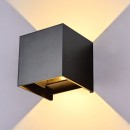 SE-WLL-3K-DG CUBO LED WALL LAMP 5W*2 3000K DARK GREY