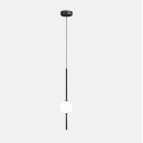 SE LED 12 AMALFI PENDANT BLACK 7W 3CCT 12*100cm IP20 220V 2 YEARS WARRANTY