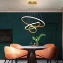 SE LED 60 DAMITA GOLD PENDANT 60x40x20cm 57W 3CCT WITH MEMORY IP20 2 YEARS WARRANTY A1