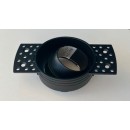SE-SP-TR-BL TRIXI SPOTLIGHT TRIMMLESS BLACK GU10/G75 FOR HOLE 7cm 