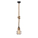 GRENADE-1 ROPE PENDANT LAMP BLACK Δ3