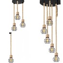 GRENADE-1 ROPE PENDANT LAMP BLACK Δ3