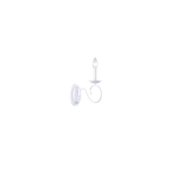 C114-1 LARO WALL LAMP WHITE 1Z1