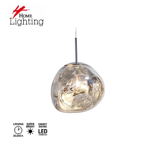 SE21-AL-36 ALTRA PENDANT SILVER  E27  36cm  2 YEARS WARRANTY