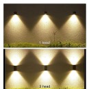 SE-WL-S1-DG CUADRO DOWN WALL LAMP GU10 DARK GREY