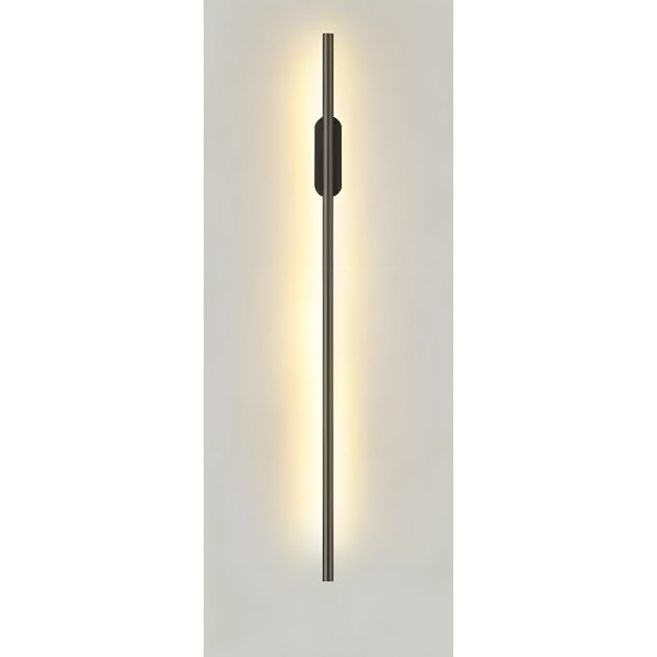 SE LED 80 GINNA BLACK WALL LAMP 12W 3000K 3 YEARS WARRANTY