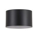 SE21-NM-4-NM6-MS1 ADEPT TUBE Nickel Matt Pendant Black Metal Shade+