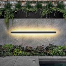 SE LED 100 AXIS OUTDOOR WALL LAMP 30W BLACK 3000K L 1000mm