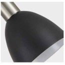 SE21-NM-4-NM2-MS3 ADEPT TUBE Nickel Matt Pendant Black Metal Shade+