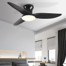 SE LED F100 WINDY BLACK FAN 30W*2 SMART WITH CONTROL 100x100x50cm 3000k-6500k 85-265V 2 YEARS W