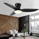 SE LED F100 WINDY BLACK FAN 30W*2 SMART WITH CONTROL 100x100x50cm 3000k-6500k 85-265V 2 YEARS W