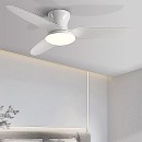 SE LED F100 WINDY WHITE FAN 30W*2 SMART WITH CONTROL 100x100x50cm 3000k-6500k 85-265V 2 YEARS W