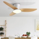 SE LED F100 WINDY WHITE-LIGHT BROWN FAN 30W*2 SMART WITH CONTROL 100x100x50cm 3000k-6500k 85-26