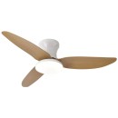 SE LED F100 WINDY WHITE-LIGHT BROWN FAN 30W*2 SMART WITH CONTROL 100x100x50cm 3000k-6500k 85-26