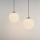 SE1125-1-OP ALESSIA Φ25  PENDANT OPAL GLASS  Ε4