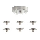 SE21-NM-5-NM6 ADEPT TUBE NICKEL MAT Nickel Matt Pendant+